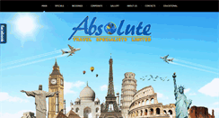 Desktop Screenshot of absolutetravelspecialists.com